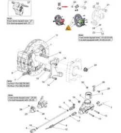 HINTERRADBREMSE – HYDRAULISCH – SODI DELTA 900/950 2014 – 2017