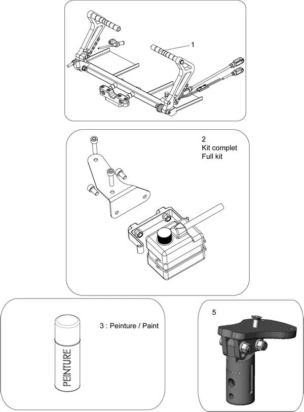 ACCESSOIRES COMPLEMENTAIRES - SODI DELTA 900/950 2014 - 2017