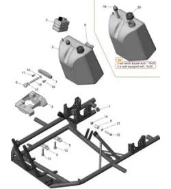 RAHMEN – TANK – MOTORTRÄGER – SODI EXPERIA 2016–2018
