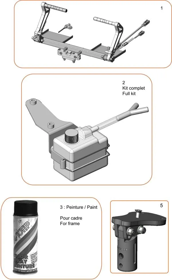 COMPLEMENTARY PARTS - SODI EXPERIA