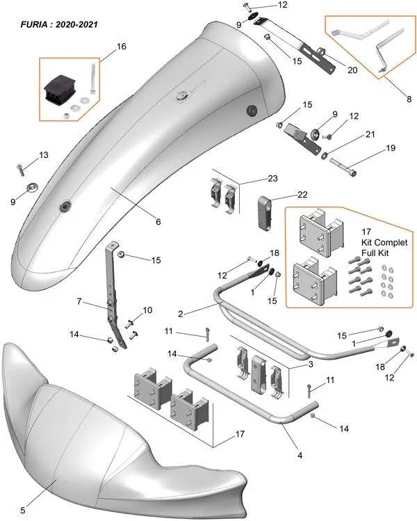 FRONT PROTECTION-MK20 - SODI FURIA 2018-2021