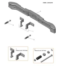 PROTECTION ARRIERE-KG TRIS - SODI FURIA 2018-2021