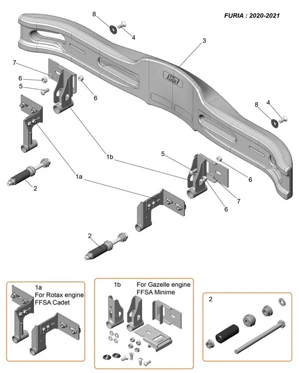 PROTECTION ARRIERE-KG HULK - SODI FURIA 2018-2021