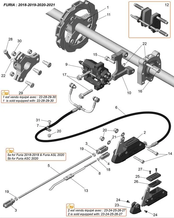 HINTERRADBREMSE – SODI FURIA 2018–2021