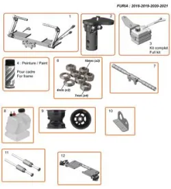 ACCESSOIRES COMPLEMENTAIRES - SODI FURIA 2018-2021