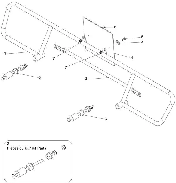 REAR PROTECTION-STELL LARGE - SODI NORDICA