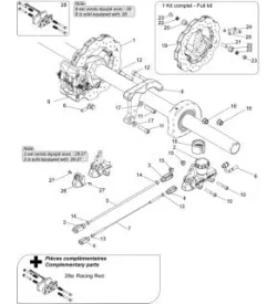 FREIN ARRIERE - SODI NORDICA 2012-2013