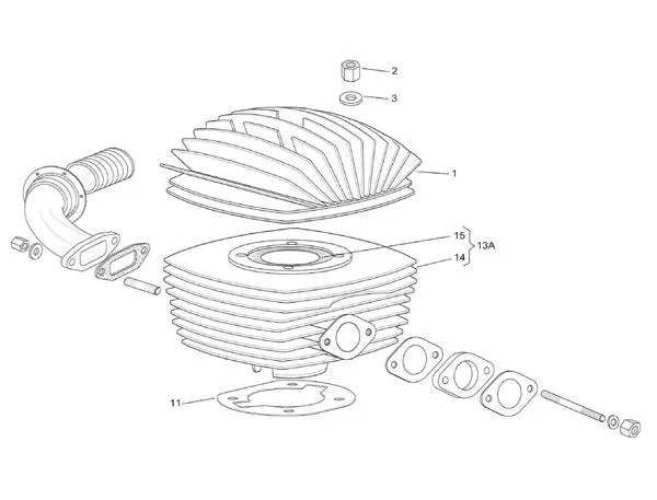 HIGH ENGINE - IAME PARILLA PUMA 85 CC-100 CC