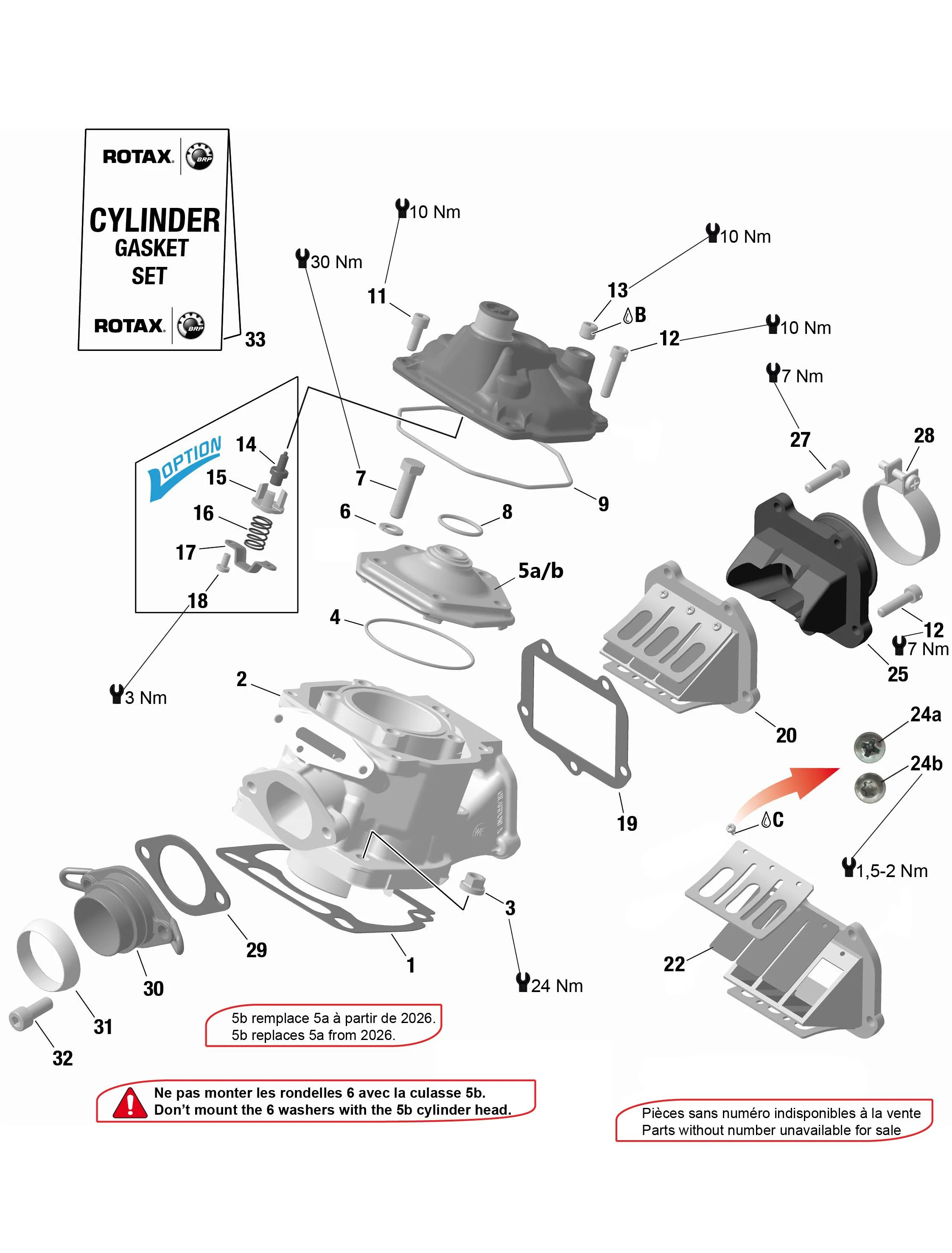 ZYLINDER – ROTAX 125 DD2 EVO