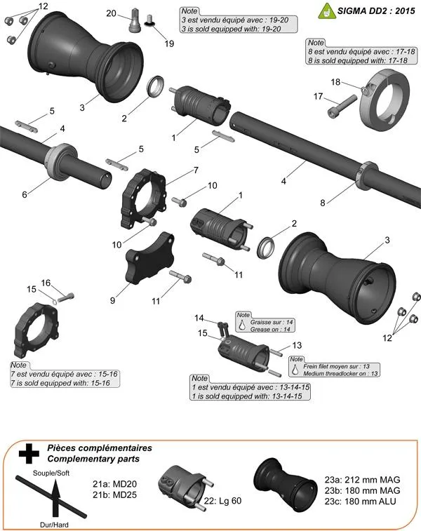 HINTERRAD – 2015 – SODI SIGMA DD2 2015–2017