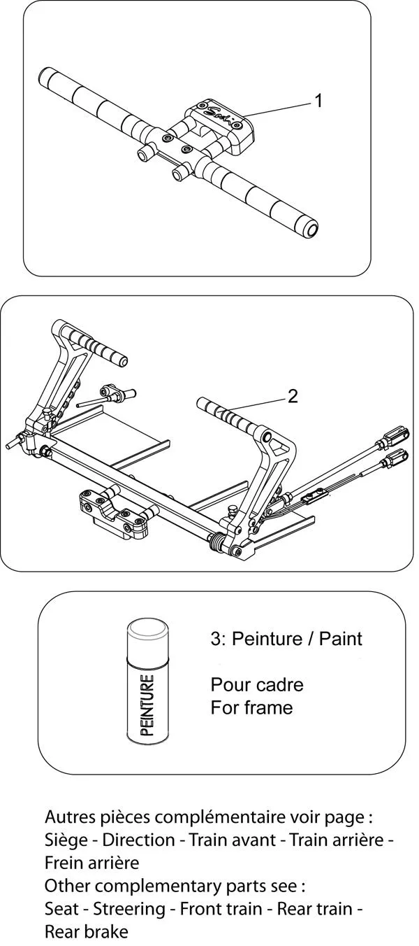 COMPLEMENTARY PARTS - SODI SIGMA DD2 2012-2014