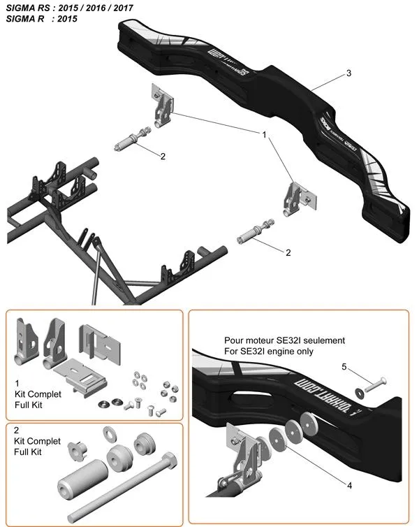 PROTEZIONE POSTERIORE - KG PLAST - SODI SIGMA RS & R 2015-2017
