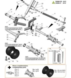 VORDERACHSE – 2015 – SODI SIGMA RS & R 2015–2017