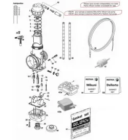 CARBURATORE-POMPA BENZINA - ROTAX 125 DD2 EVO