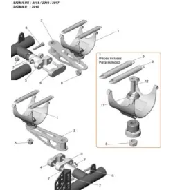 AUSPUFFHALTERUNGEN – SE32I – SODI SIGMA RS & R 2015–2017
