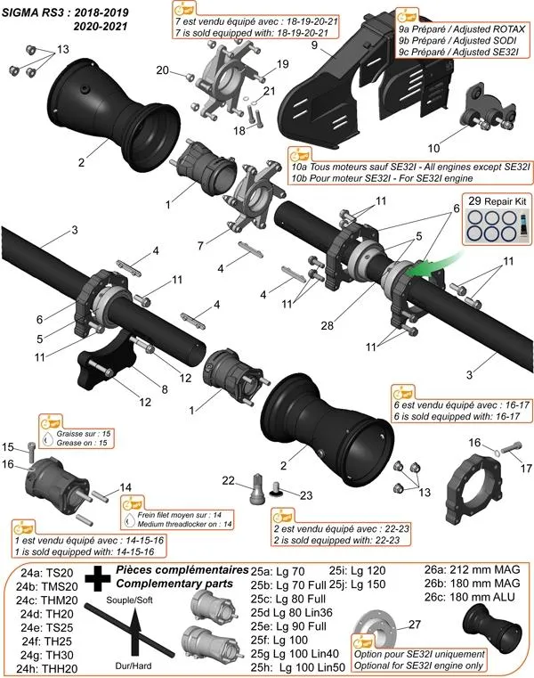 HINTERACHSE – SODI SIGMA RS3 2018–2021