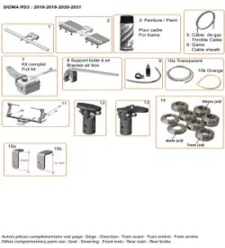 ACCESORIOS COMPLEMENTARIOS - SODI SIGMA RS3 2018-2021