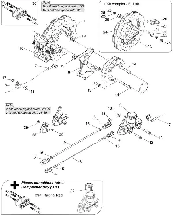 FRENO POSTERIORE - SODI SIGMA S2 2013