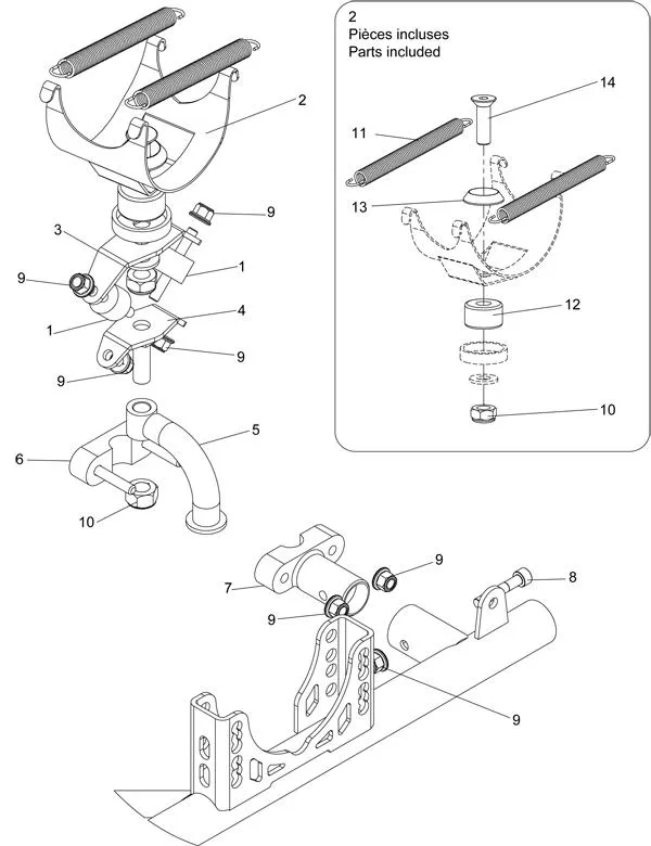 SUPPORTS ECHAPPEMENT-KF - SODI SIGMA S2 2013