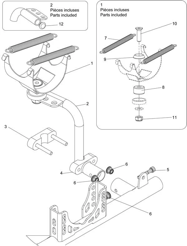 SUPPORTS ECHAPPEMENT-X30 - SODI SIGMA S2 2013