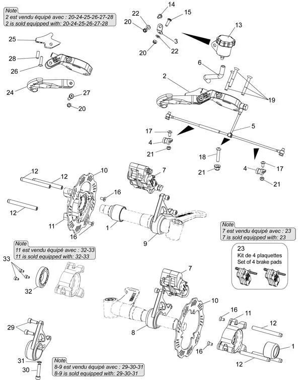 VORDERRADBREMSE – HANDBEDIENUNG – SODI SIGMA S3 2014