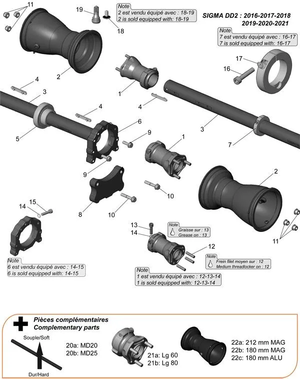 TRASERO - SODI SIGMA DD2 2018-2021