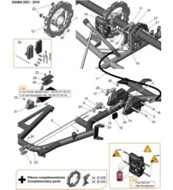 FRENO POSTERIORE - SODI SIGMA DD2 2018-2021