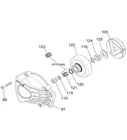 EMBRAYAGE - IAME MINIME FFSA GAZELLE 60CC