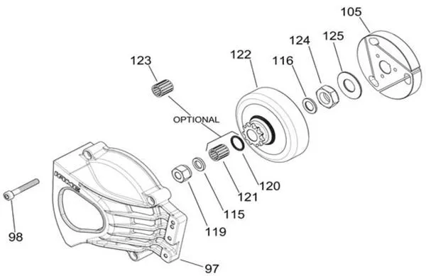 CLUTCH - IAME MINIME FFSA GAZELLE 60CC