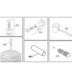 HERRAMIENTAS - MOTOR DE COMABA DE LA FFSA GAZELLE 60 CC
