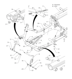 FRAME-FLOOR-PEDALS - SODI SIGMA KZ 2022-2026