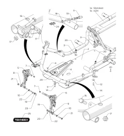 FRAME-FLOOR-PEDALS - SODI SIGMA KZ 2022-2026