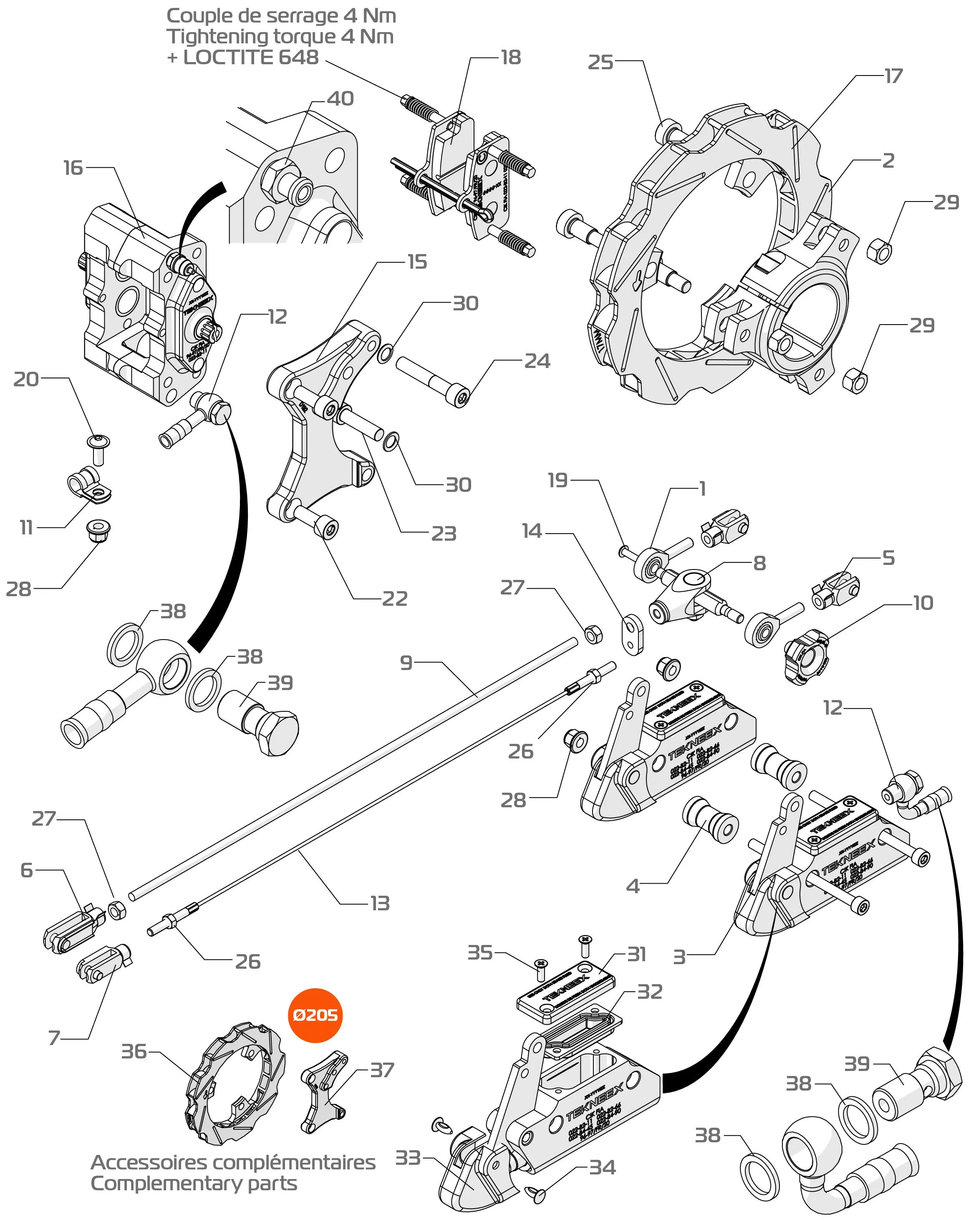 FRENO TRASERO - SODI SIGMA KZ 2022-2026