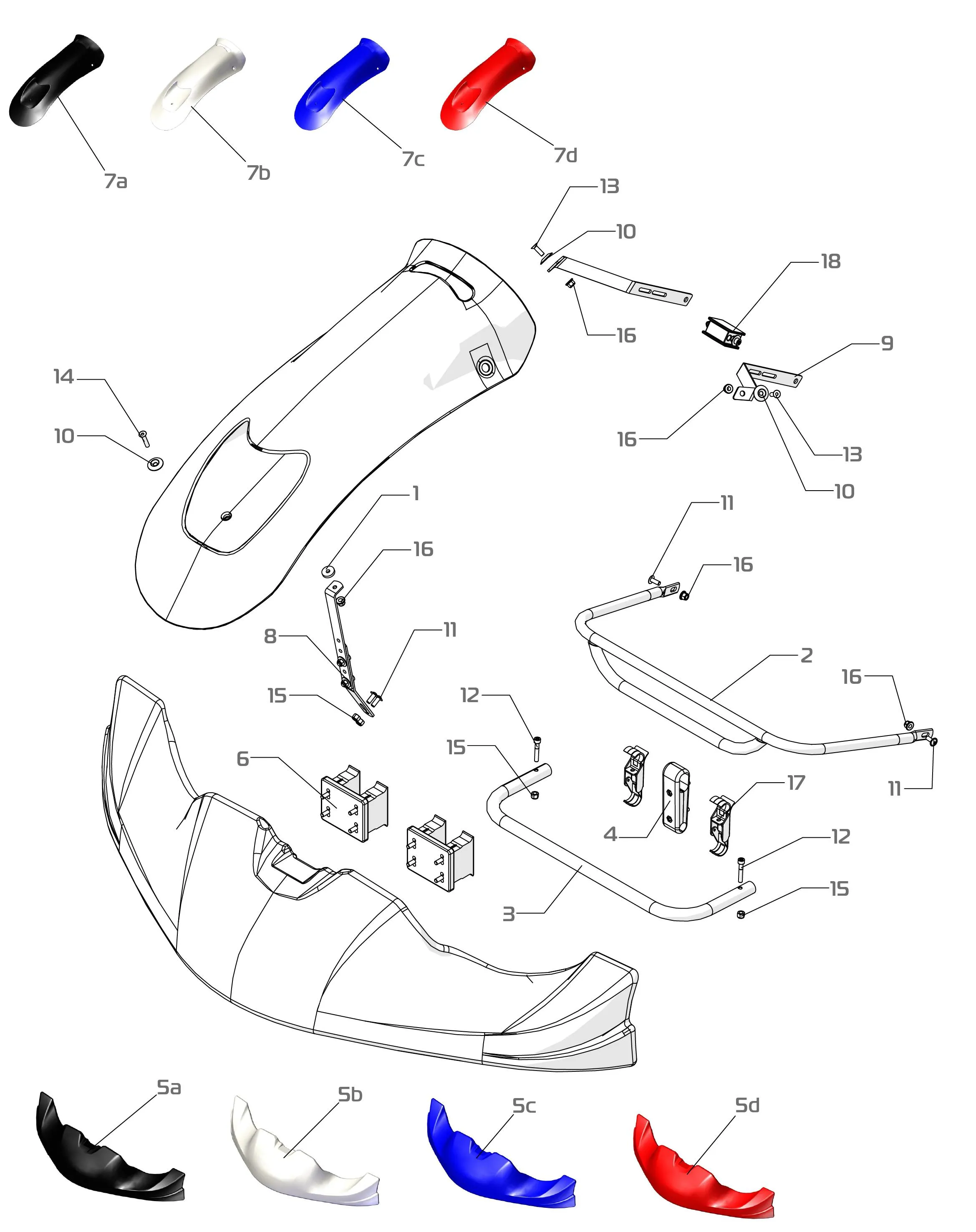 PROTECTION AVANT KG508 - SODI SIGMA RS3 2022-2025