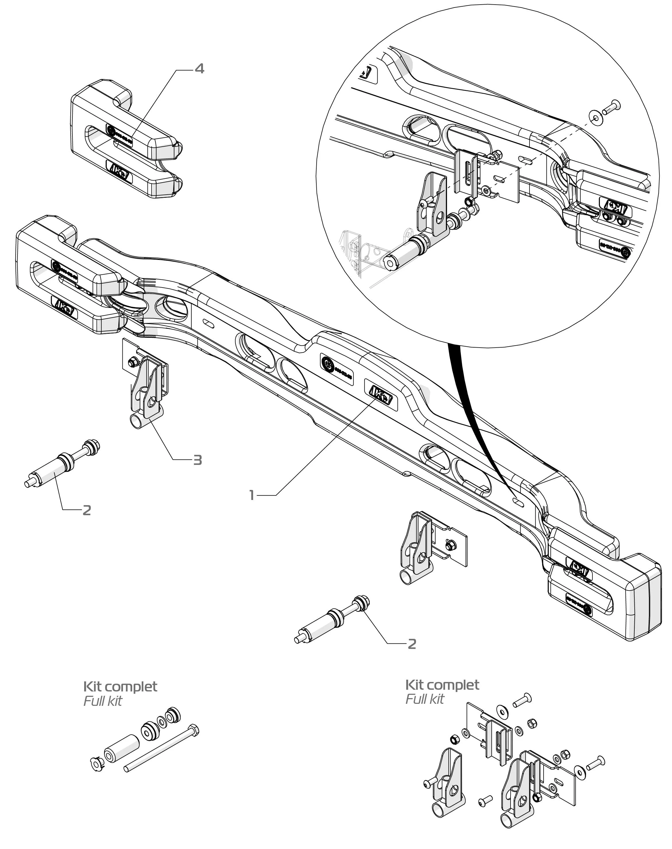 REAR PROTECTION-KG PLAST - SODI SIGMA RS3 2022-2026