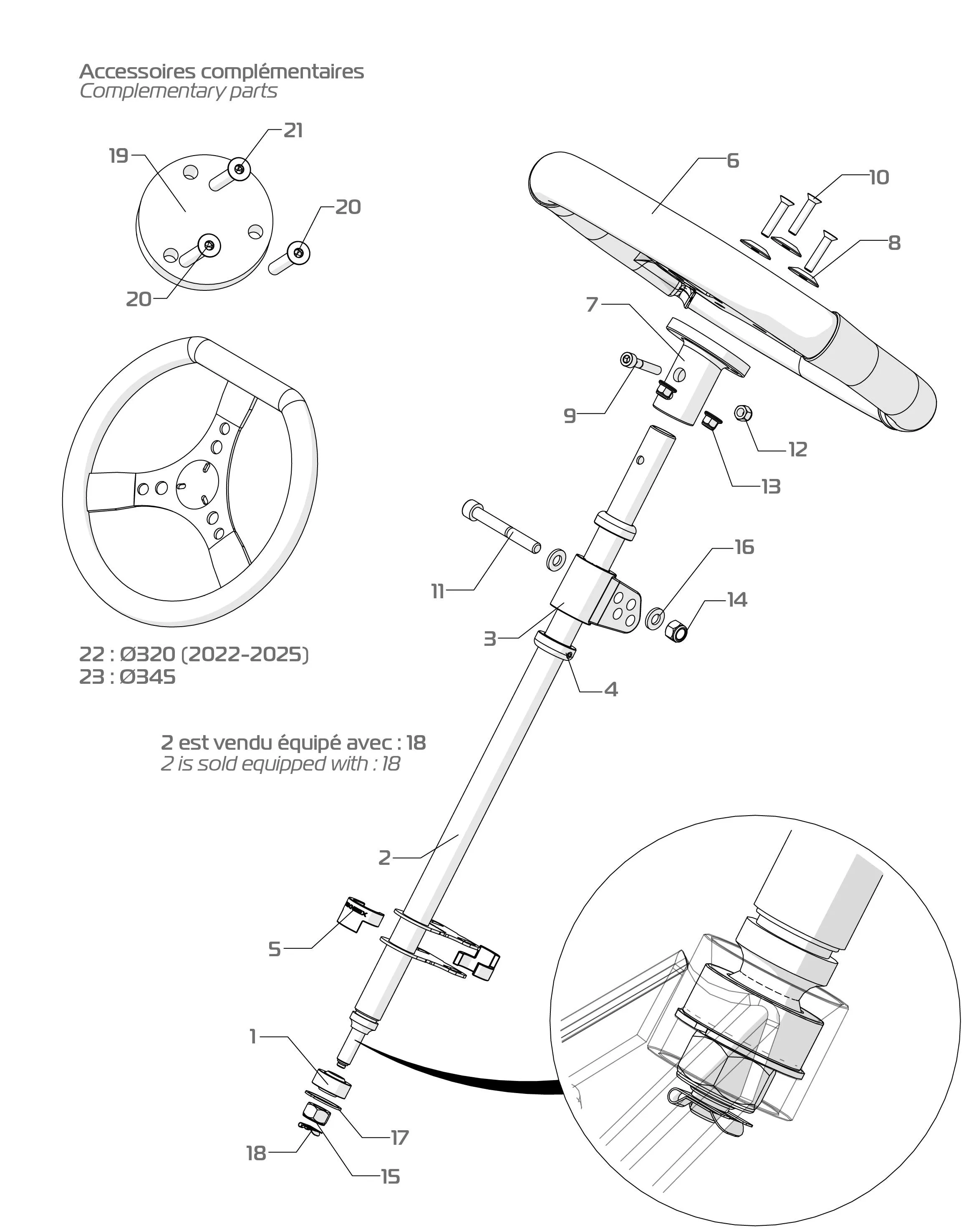 DIRECTION - SODI SIGMA RS3 2022-2026