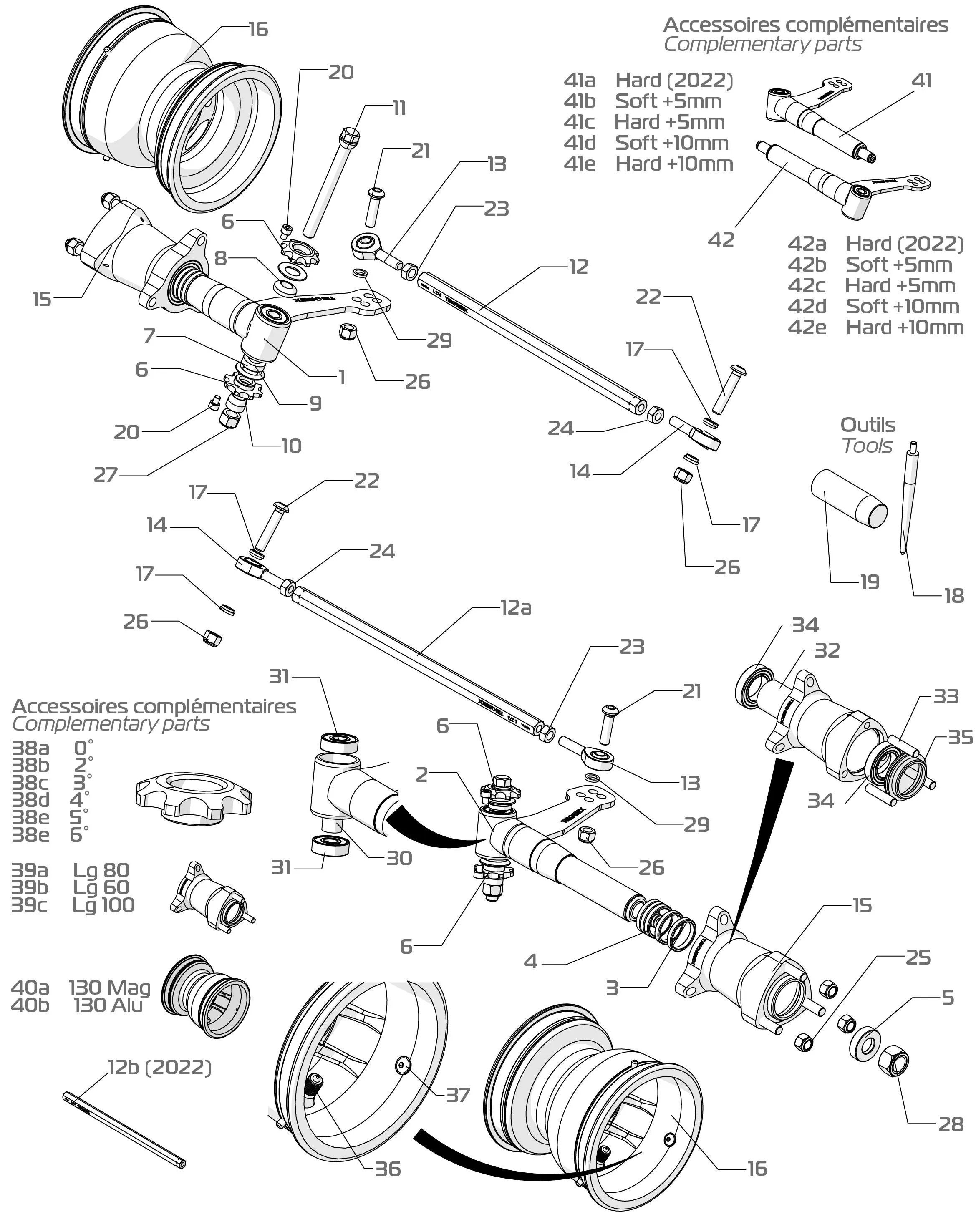 TREN DELANTERO - SODI SIGMA RS3 2022-2026