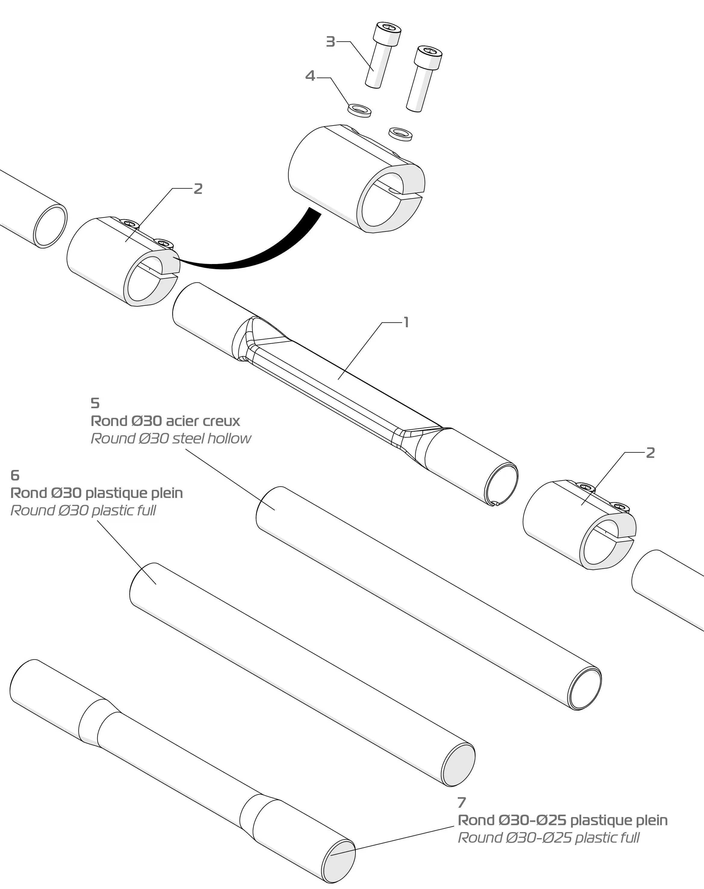 FRAME STABILIZERS - SODI SIGMA RS3 2022-2026