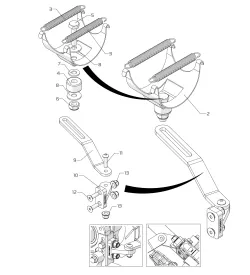 SOPORTES DE ESCAPE - OK/OKJ - SODI SIGMA RS3 2022-2026