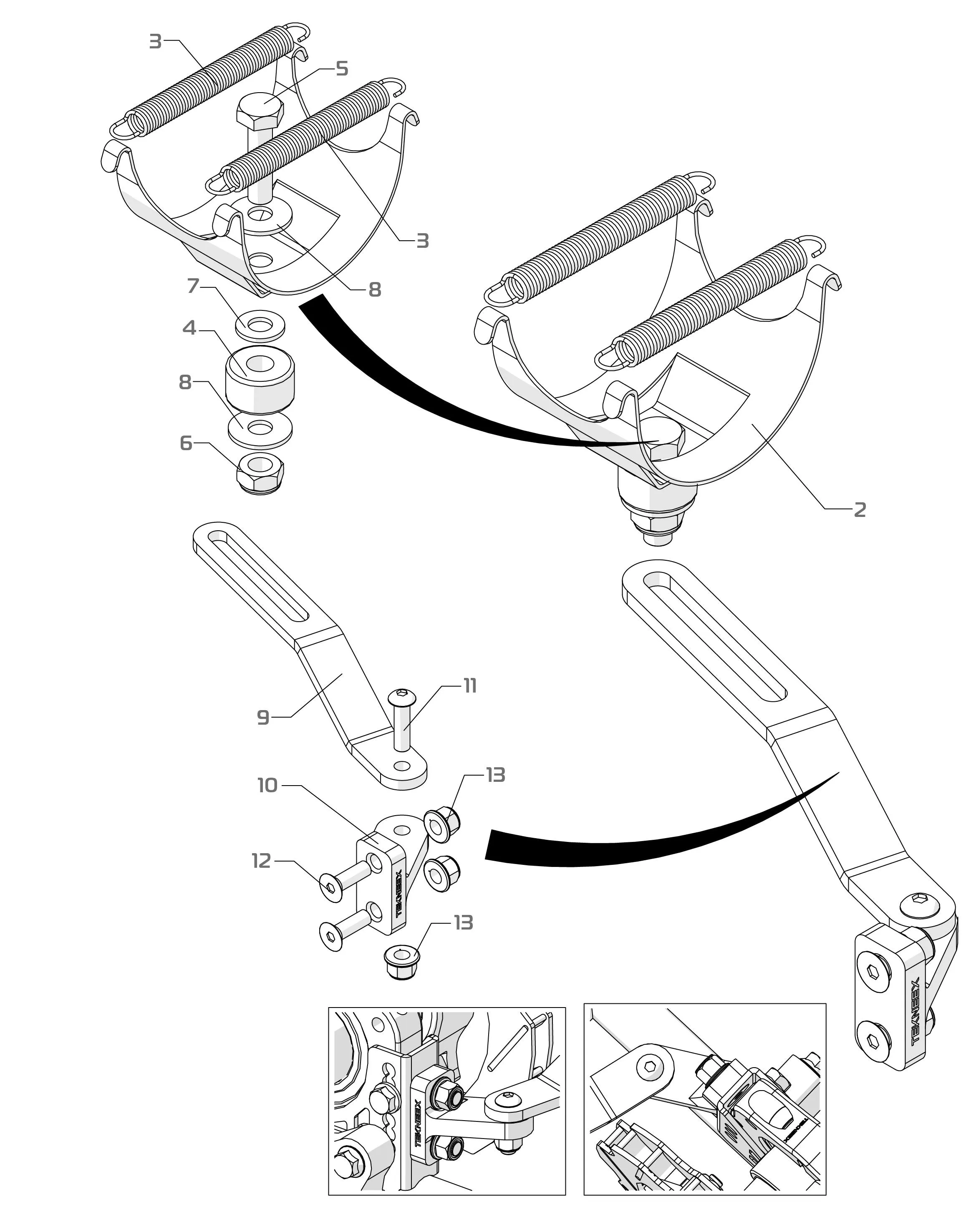 AUSPUFFHALTERUNGEN – OK/OKJ – SODI SIGMA RS3 2022–2026