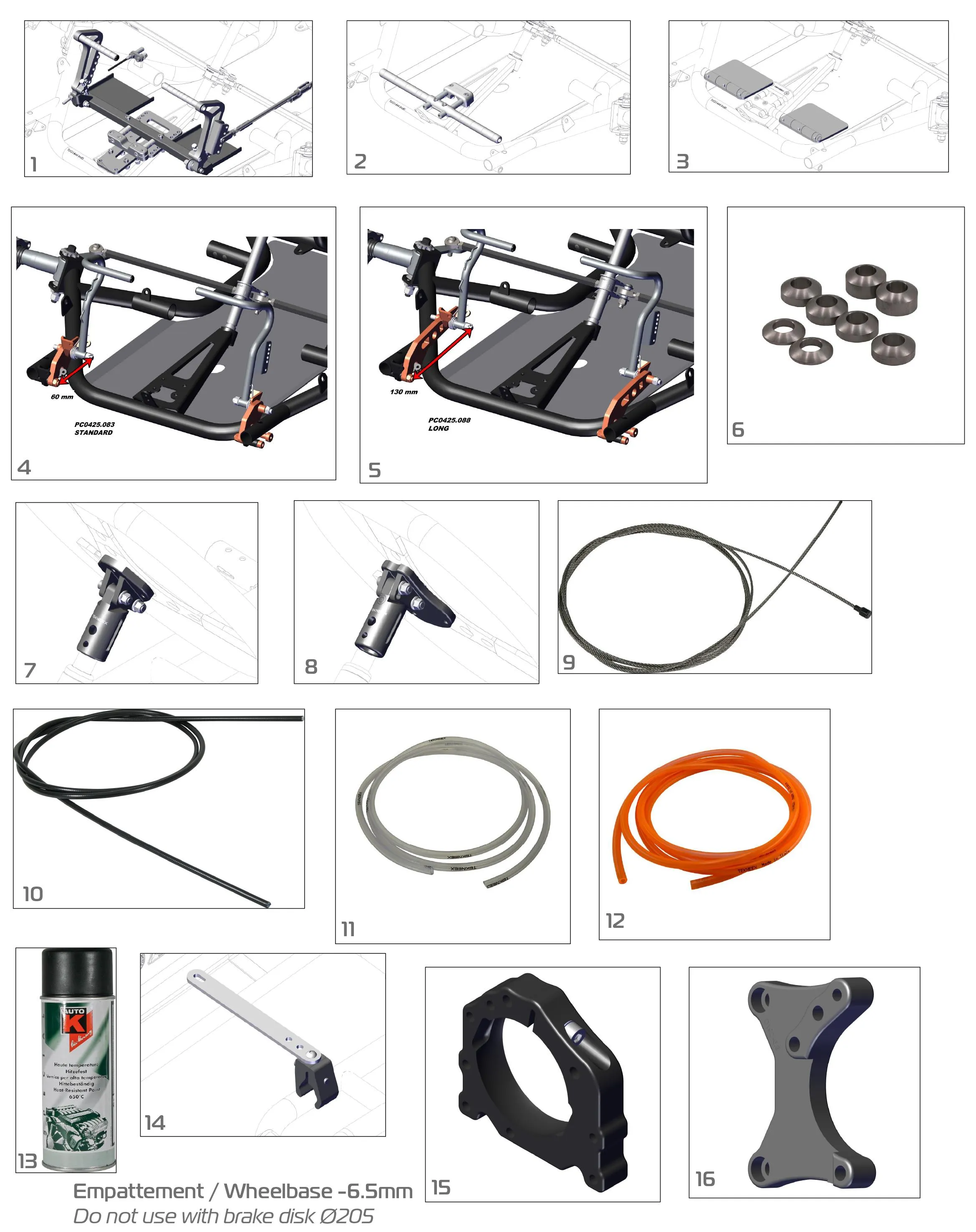 COMPLEMENTARY PARTS - SODI SIGMA RS3 2022-2026