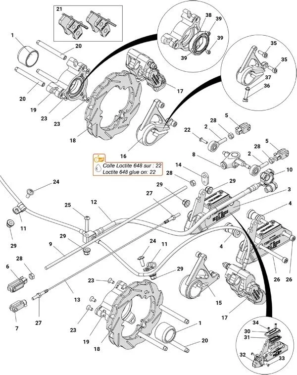 VORDERRADBREMSE – ALPHA KZ 2022–2023