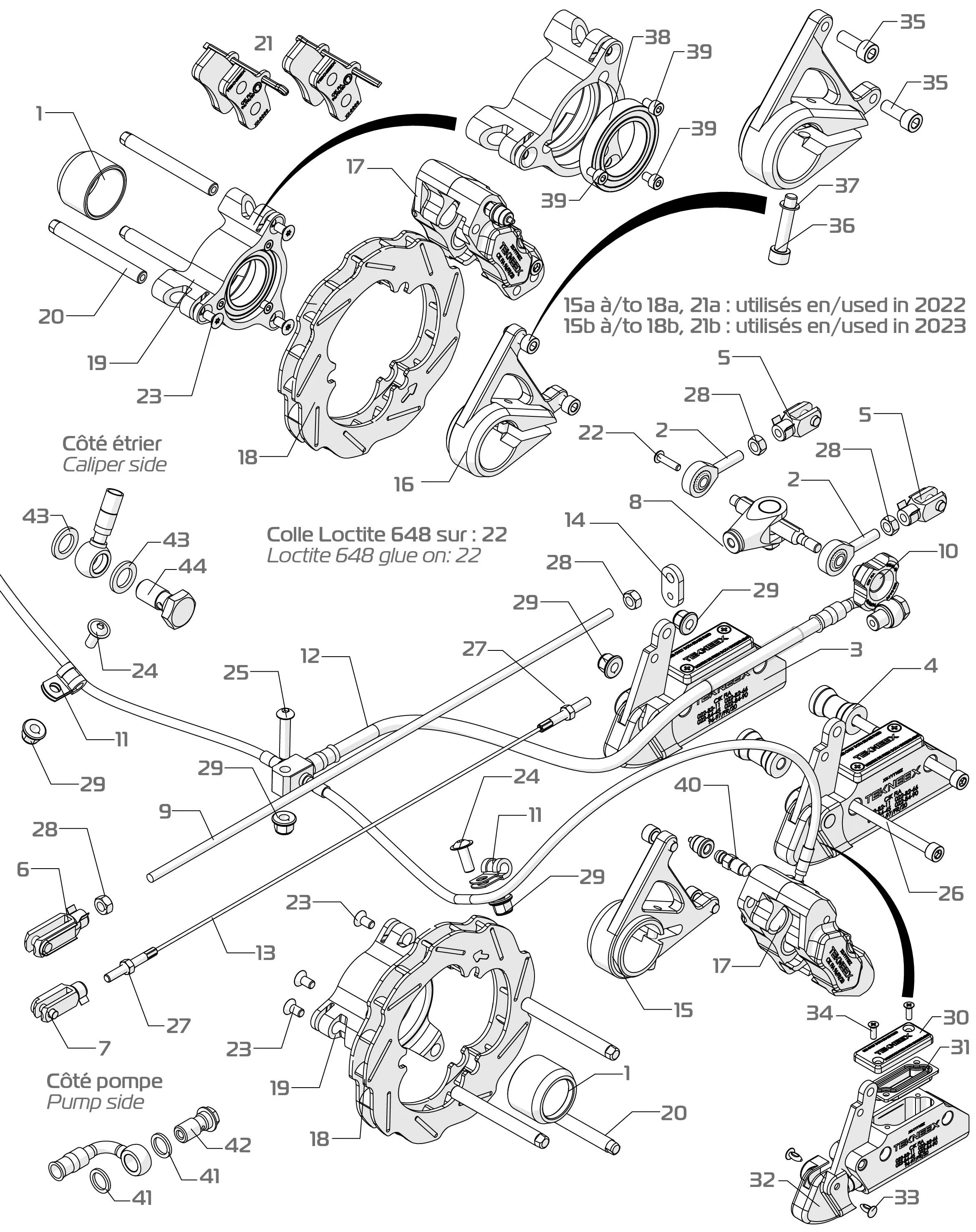 VORDERBREMSE – SODI SIGMA DD2 2022–2026