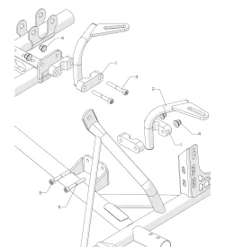 SUPPORTO SCARICO - SODI SIGMA DD2 2022-2026