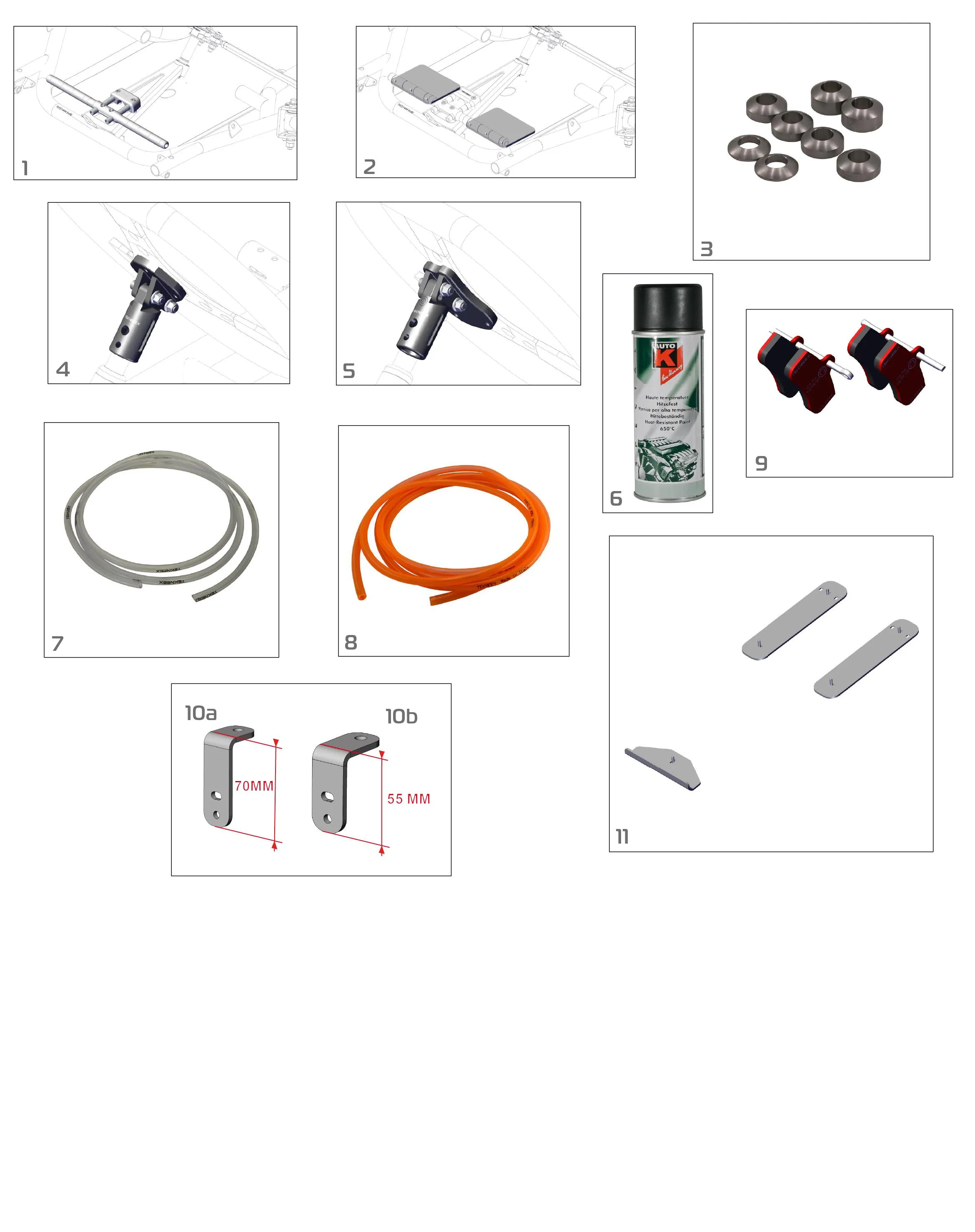 COMPLEMENTARY PARTS - SODI SIGMA DD2 2022-2026