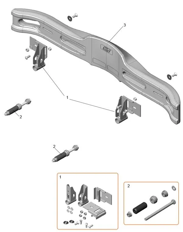 PROTECTION ARRIERE-KG HULK - ALPHA ASC950 2022-2023