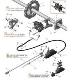 HINTERRADBREMSE – ALPHA ASC950 2022–2023
