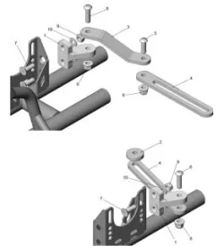 SOPORTE DE ESCAPE - ROTAX - ALPHA ASC950 2022-2023