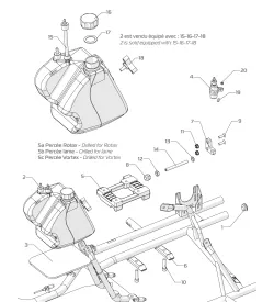 FRAME-FUEL TANK-ENGINE MOUNT - SODI FURIA 2022-2026