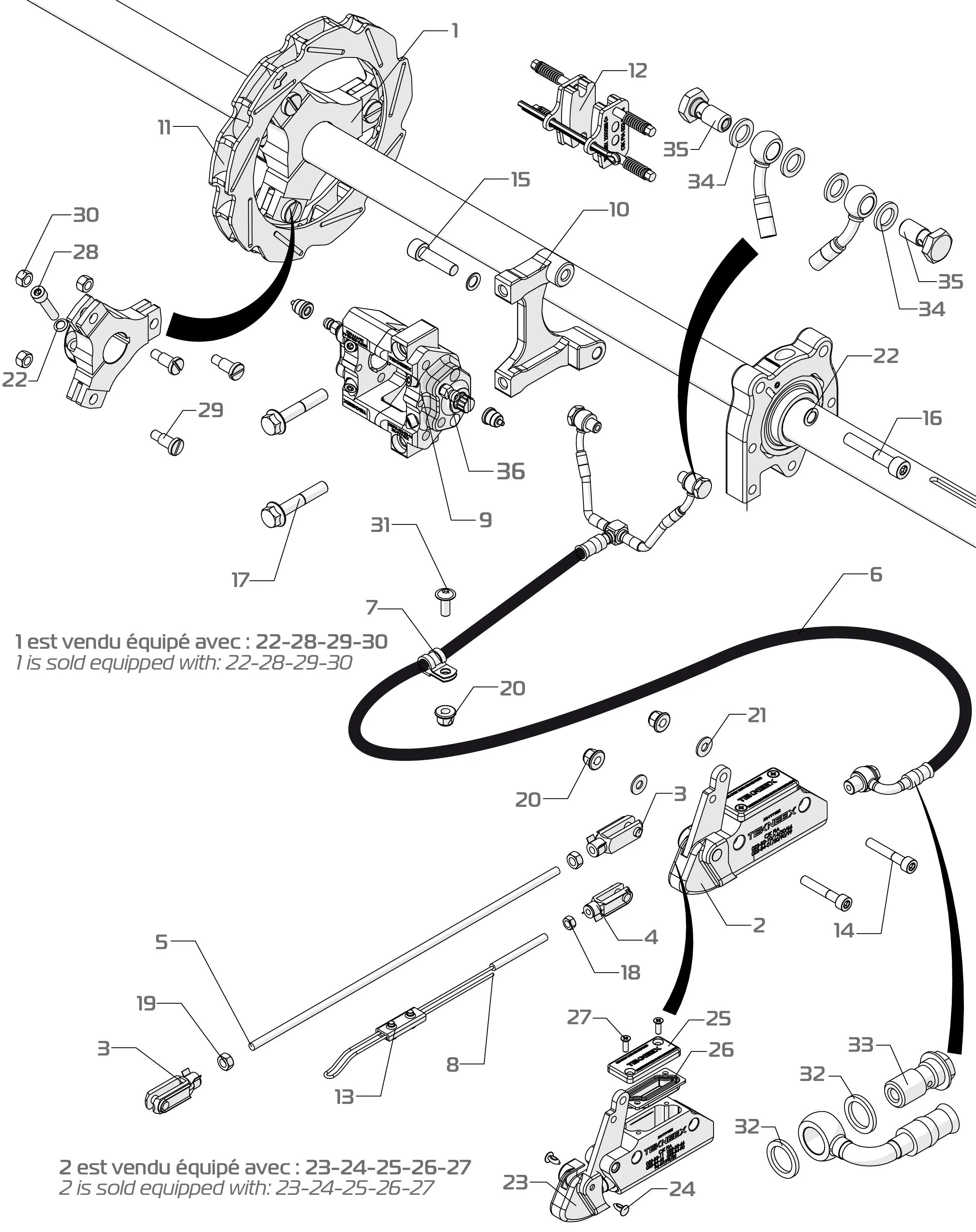 REAR BRAKE - SODI FURIA 2022-2026